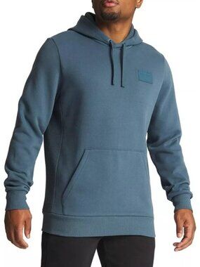 Puma Mens Pullover Hoodie Blue Size M Athleisure Workout Casual Gym Cozy Spring